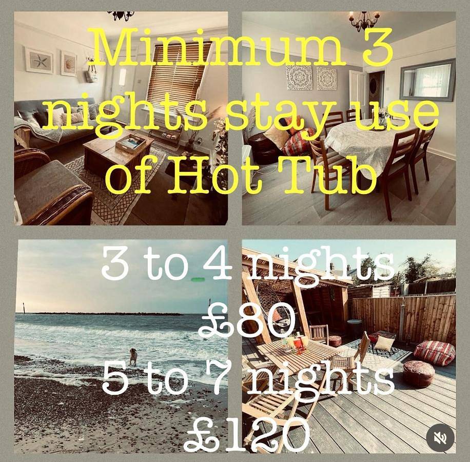 Coastal Terrace Dogs Welcome optional Hot Tub in Sea Palling, The Broads