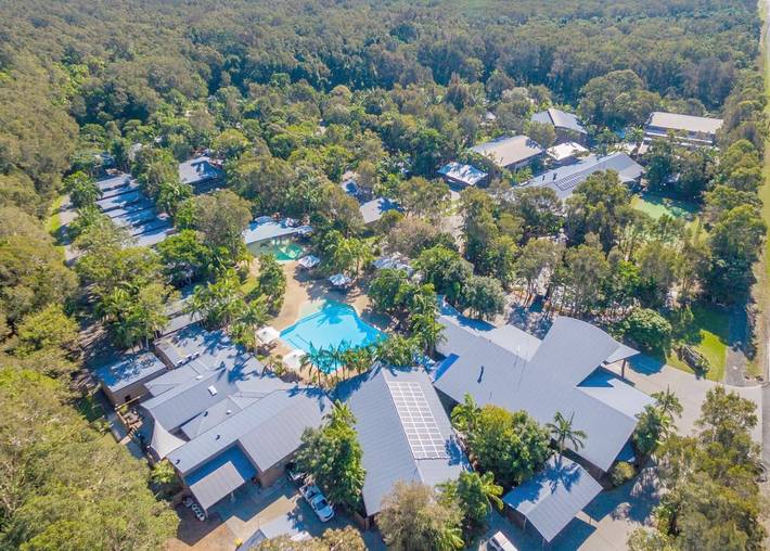 Resort für 5 Personen, mit Kinderpool und Garten sowie Pool und Whirlpool - 1