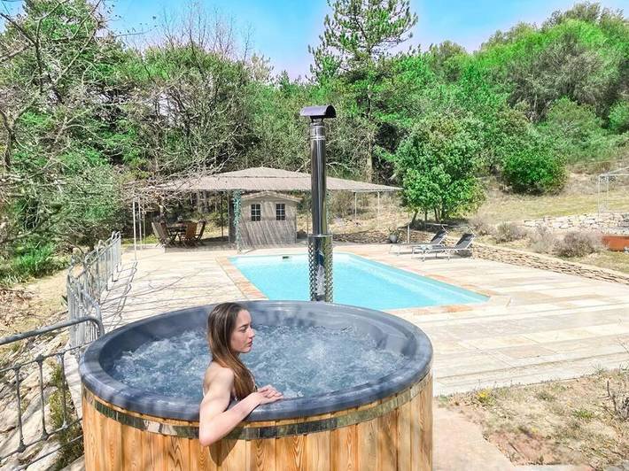 Maison de vacances pour 8 personnes, avec piscine ainsi que jacuzzi et jardin - 1