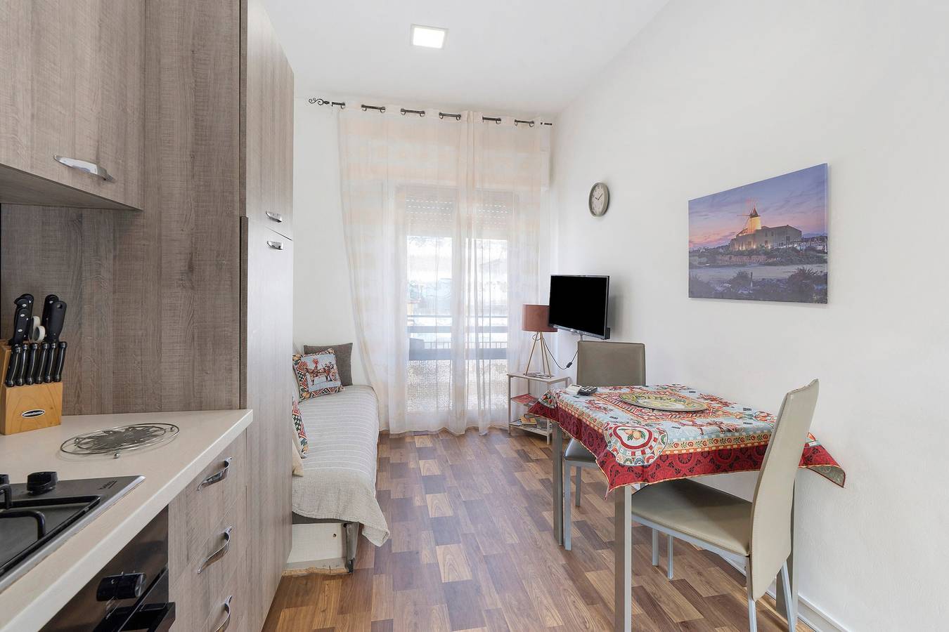 Appartement entier, Appartement « Francesca » avec balcon, Wi-Fi et climatisation in Trapani, Province de Trapani