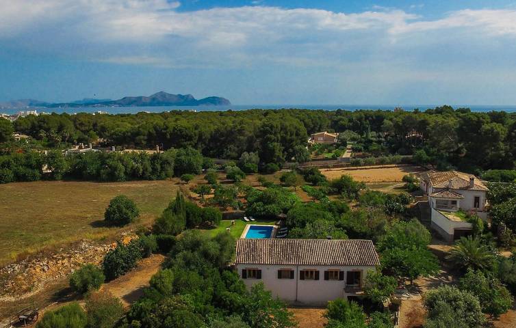 Luxus-Finca für 6 Personen, mit Terrasse in Can Picafort - 2
