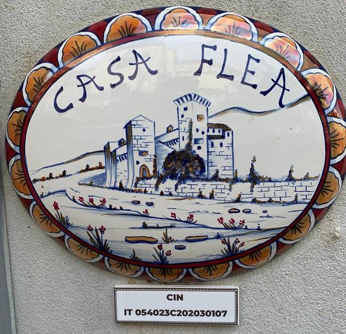 Location de vacances pour 4 personnes, avec terrasse et vue à Gualdo Tadino - 2