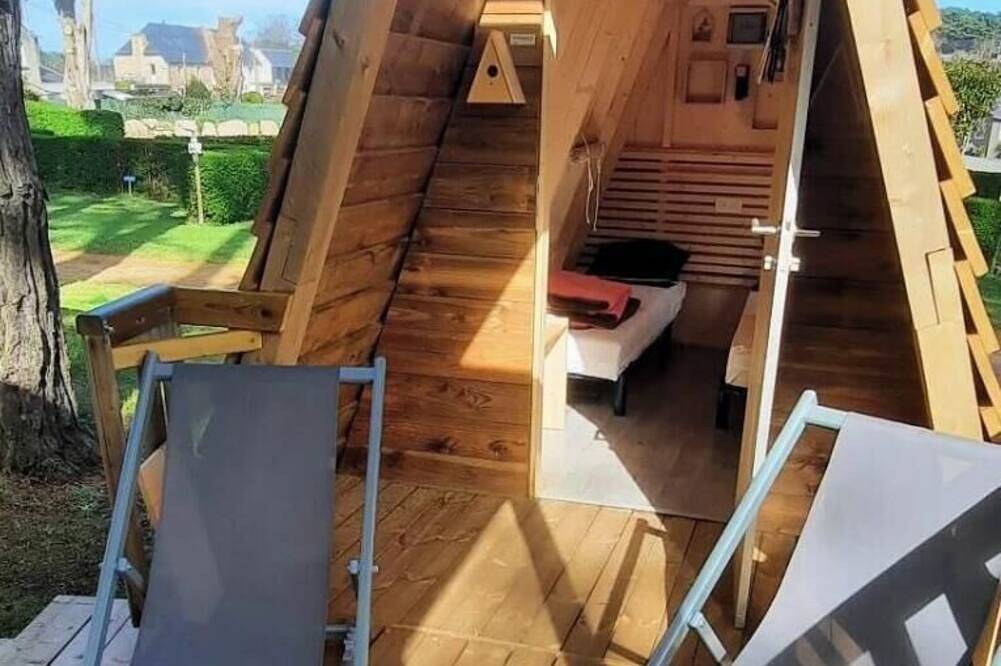 Cabane 3 étoiles - Piscine  - ccbgbga in La Clarté (Perros-Guirec), Perros-Guirec