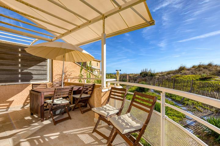 Maison de vacances pour 4 personnes, avec Balcon et Jardin à Marseillan