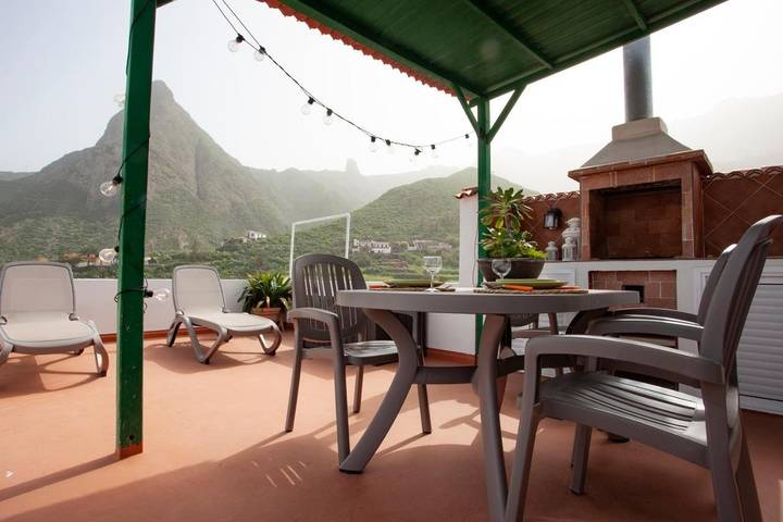 Apartamento para 2 personas, con terraza y vistas en Taganana