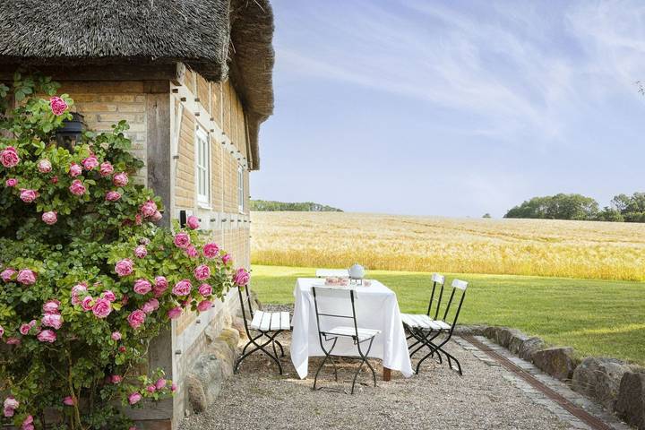 Ferienhaus für 4 Personen, mit Ausblick und Garten sowie Sauna, mit Haustier in Pommerby - 4