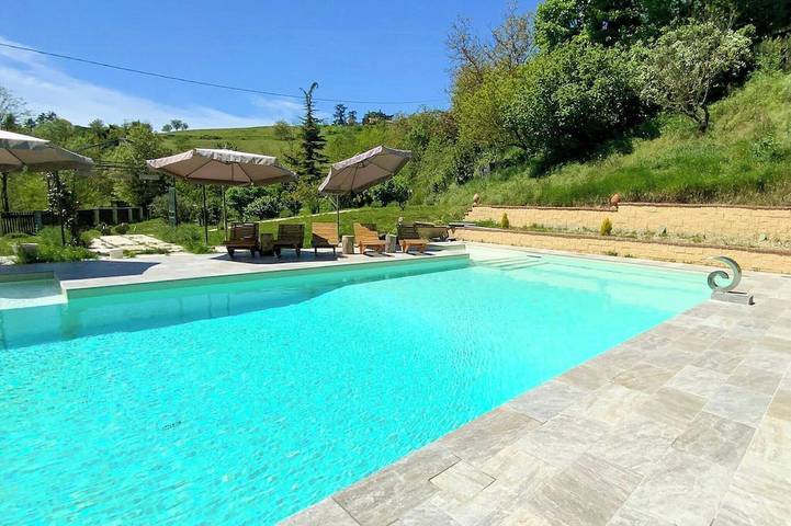 Appartement de vacances pour 6 personnes, avec jardin et piscine, animaux acceptés - 1