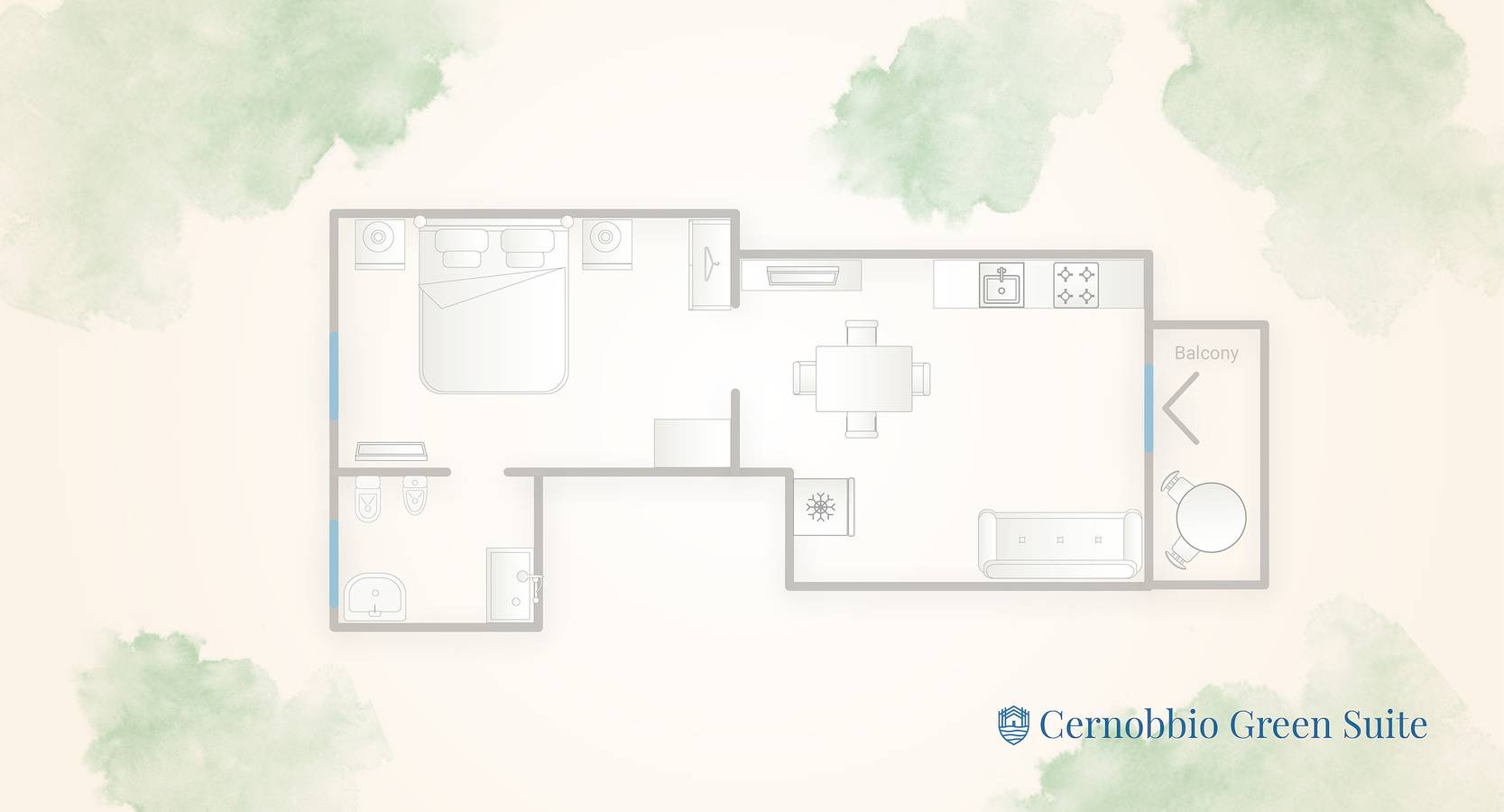 Ganze Wohnung, Cernobbio Green Suite in Cernobbio, Comer See