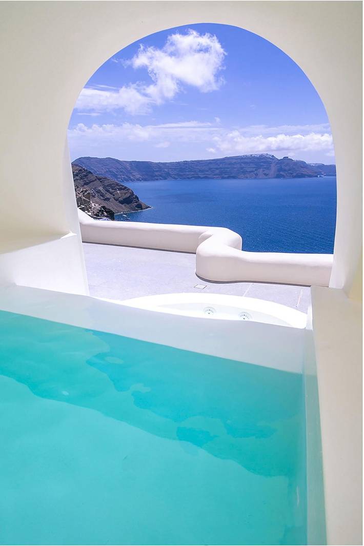 Location de vacances pour 2 personnes, avec jacuzzi et terrasse à Oia - 4