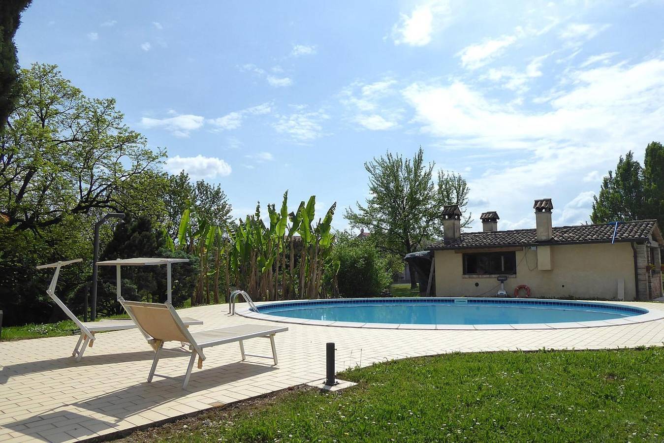 Ganze Wohnung, Apartment 'Bella Vita' mit privatem Pool, Wlan und Klimaanlage in Castelcucco, Treviso Provinz