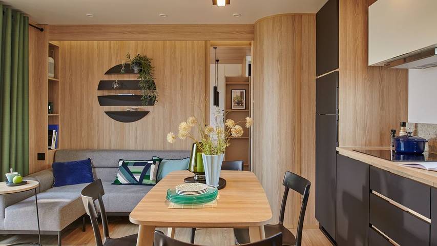 Camping für 6 Personen, mit Pool und Terrasse sowie Whirlpool in Vias Plage - 4