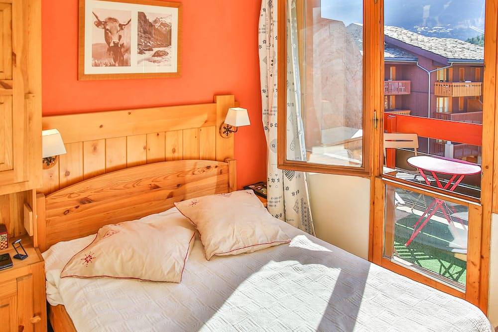Ganze Wohnung, ❄️ La Plagne ❄️. Ski-in/Ski-out ⛷️. 6 ppl, 2 bdrms, 2 baths, 48m², balcony in La Plagne, Bellentre