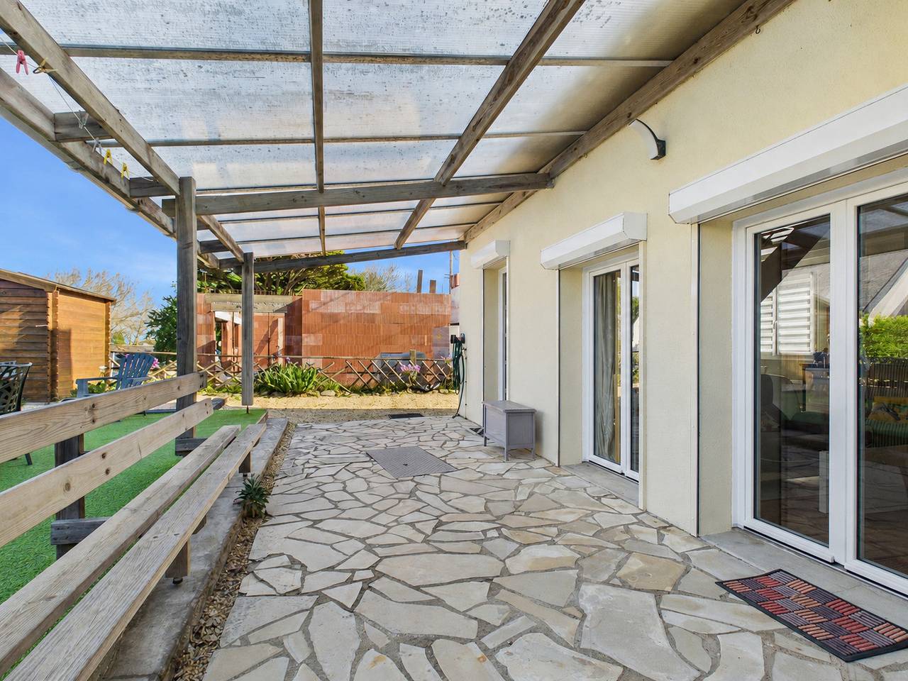 Strand 400 m entfernt, Privatgarten in Batz-sur-Mer, Côte d'Amour