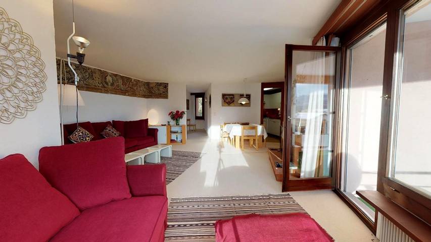 Ferienwohnung für 4 Personen, mit Balkon und Ausblick in Graubünden - 3