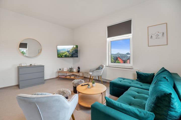 Ganze Wohnung, Apartment „Villa Horn – Komfort“ mit Bergblick und Wlan in Oberhof, Rennsteig