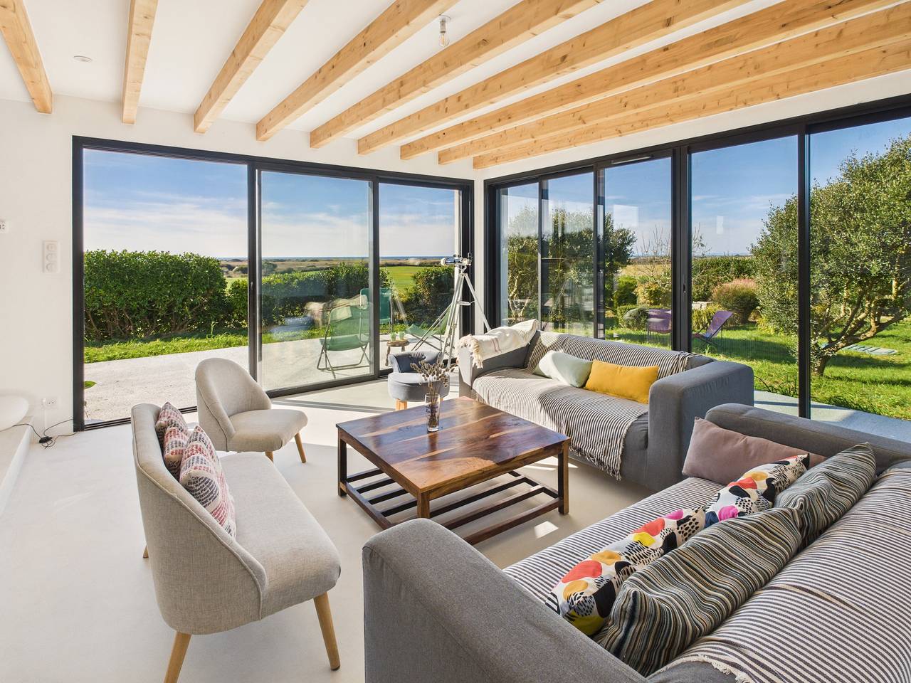 Altes Haus- 10 personen- Meerblick in Tréguennec, Quimper und Umgebung