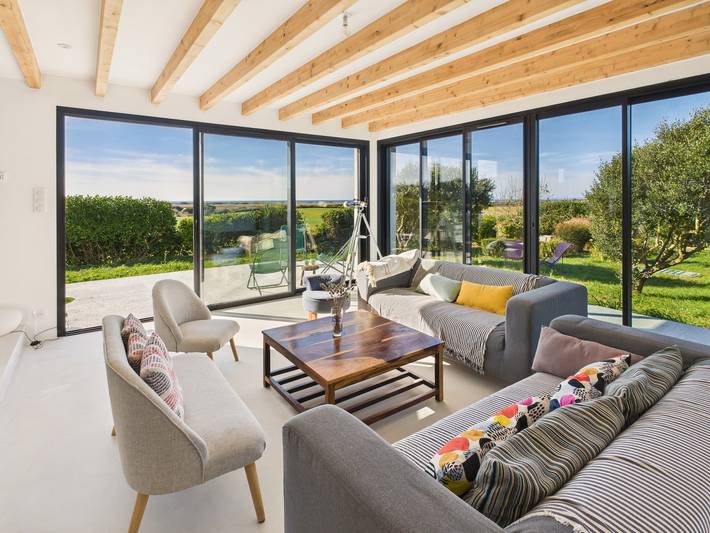 Maison de vacances pour 10 personnes, avec terrasse et jardin, animaux acceptés dans le Finistère