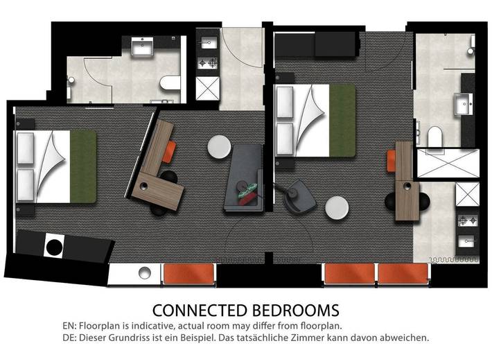 Hotel für 10 Personen, mit Sauna und Terrasse, mit Haustier in Miniatur Wunderland (Hamburg) - 2