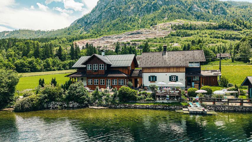 Ferienwohnung für 4 Personen, mit Garten in Grundlsee