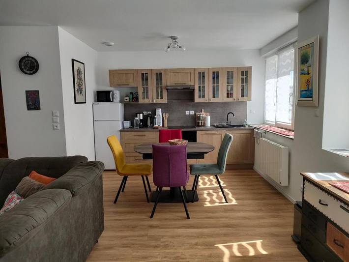 Apartamento de vacaciones para 4 personas, con vistas y terraza - 1
