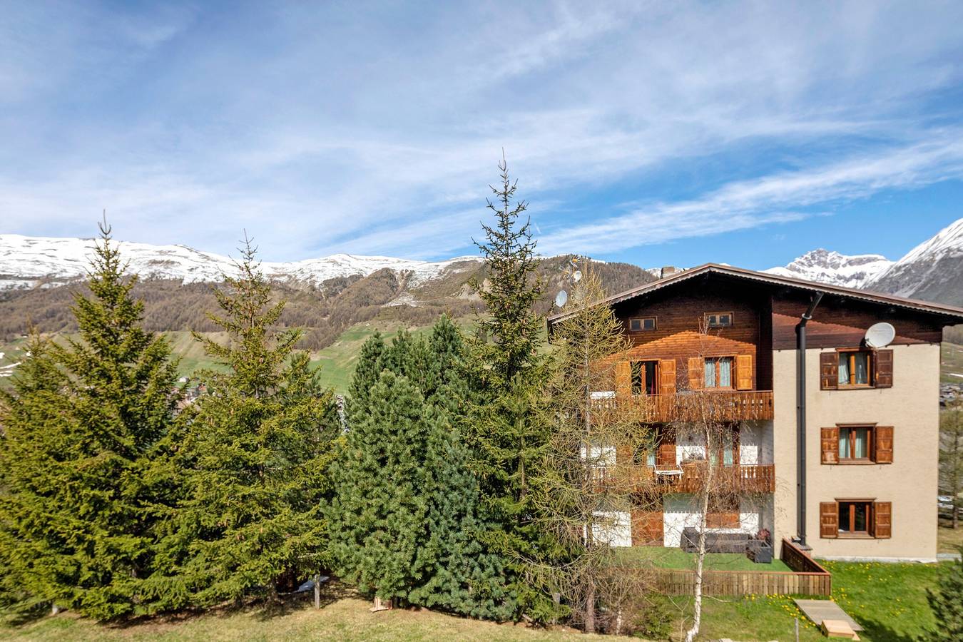 Apartment '2' mit Gemeinschaftsgarten und Wlan in Teola, Livigno