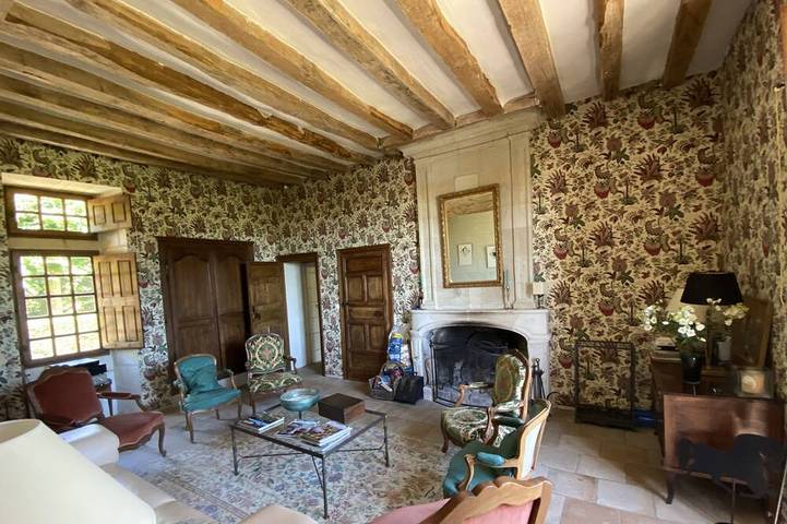 Château pour 9 personnes, avec jardin en Indre-et-Loire - 2