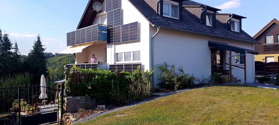 Ferienwohnung für 3 Personen, mit Balkon in Naturpark Soonwald-Nahe