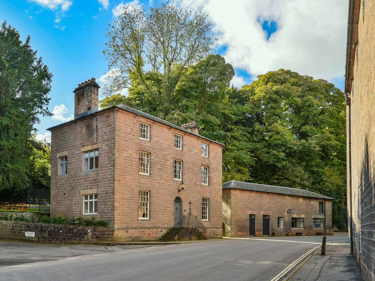 The Mill Managers House in Cromford, Derbyshire