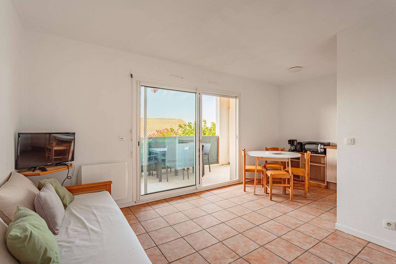Apartamento entero, Apartamento de vacaciones para 4 personas con balcón in Biarritz, Region de Bayona