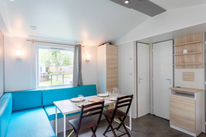 Casa móvil 'Mobil-home' con piscina compartida y terraza privada in Angles, Vandea