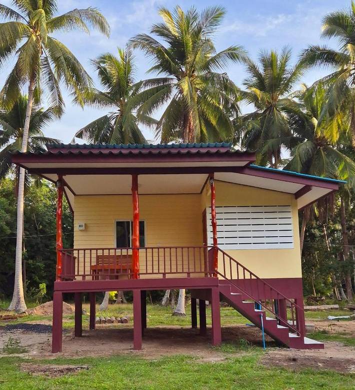 Ferienhaus für 2 Personen, mit Ausblick und Garten sowie Terrasse, mit Haustier auf Koh Phangan