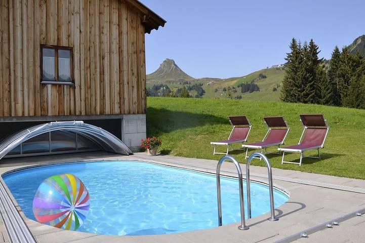Ferienhaus für 5 Personen, mit Pool und Terrasse sowie Sauna, mit Haustier - 1