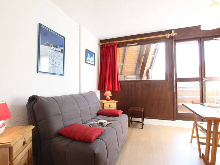 Gîte pour 3 personnes, avec Balcon dans Office De Tourisme De Serre Chevalier Bureau De Saint Chaffrey
