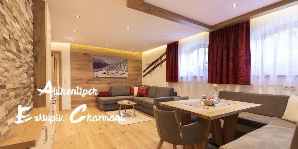 Hütte für 4 Personen, mit Sauna und Terrasse sowie Ausblick in Kappl