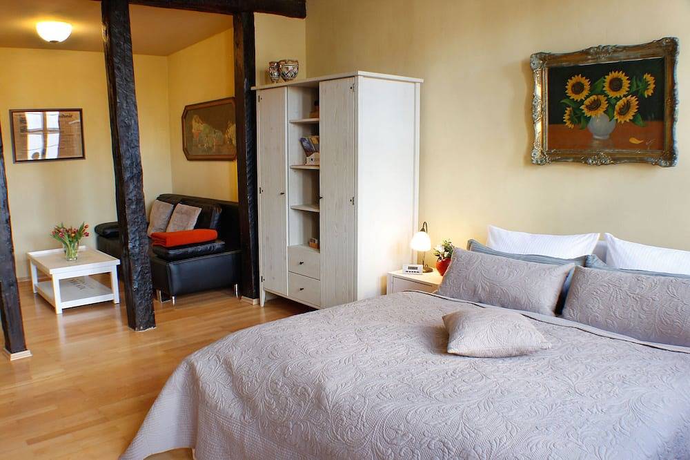 Ganze Wohnung, Ferienwohnungen Stobenstrasse | Gartenterasse, ruhige Lage in Quedlinburg, Harzvorland