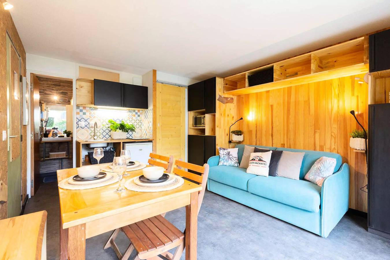 Ganzes Studio, Studio 4 Personen in Saint Lary Village in Saint-Lary-Soulan, Nationalpark Pyrenäen