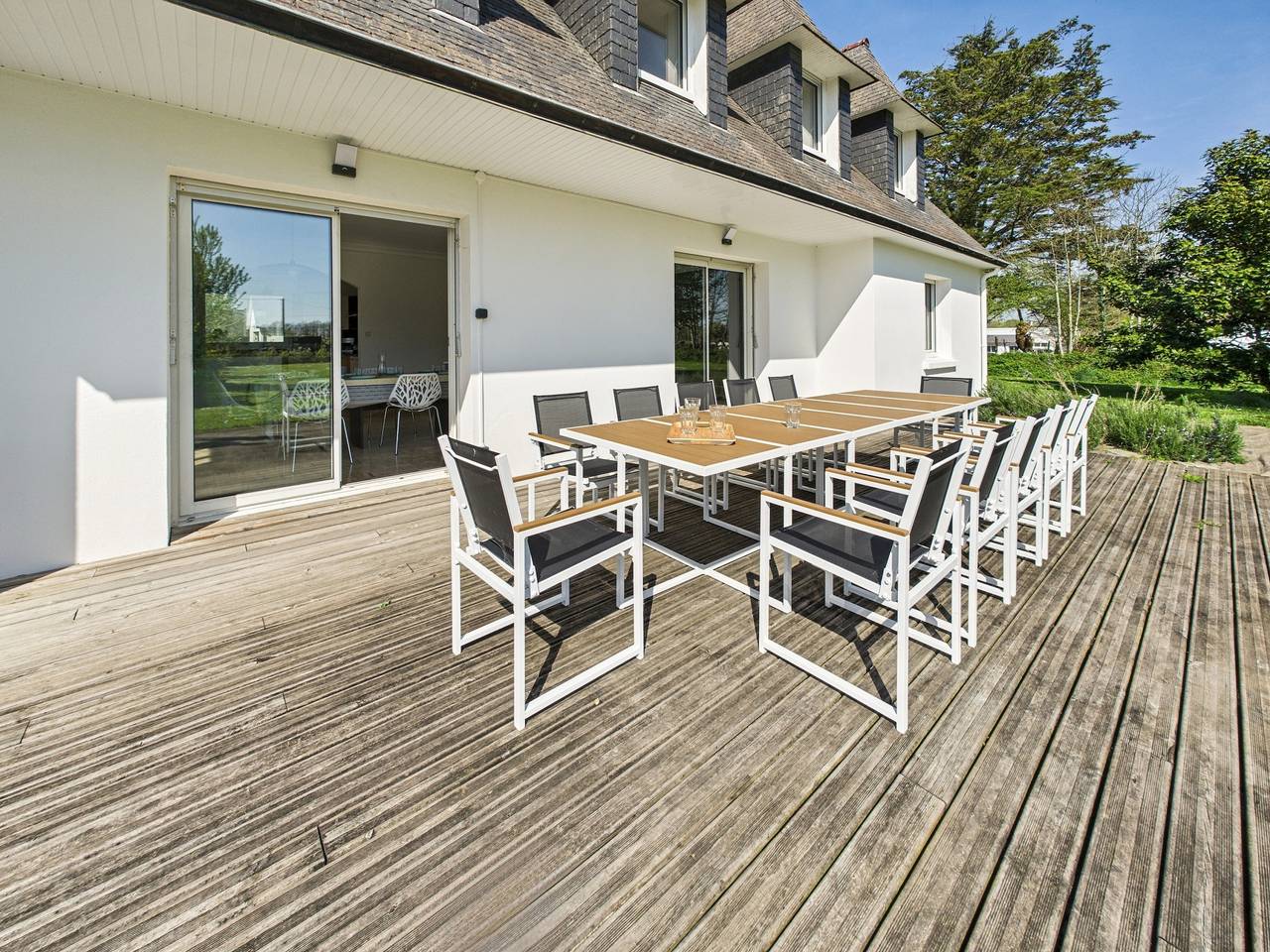 Modernes Haus für 12, großer Garten, Terrasse in Concarneau, Côte de Cornouaille