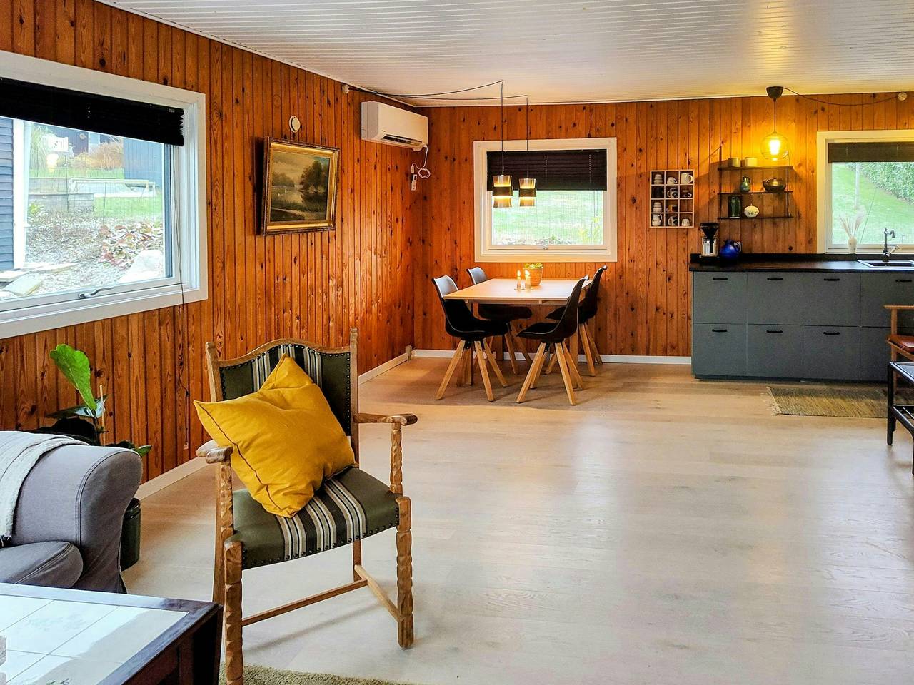 Casa de verano junto al mar, cerca de la playa de Bakkebølle in Bakkebølle, Vordingborg