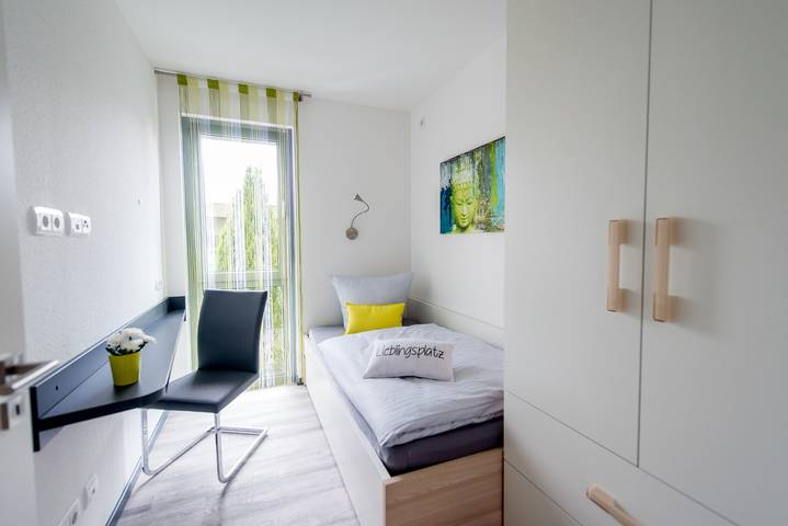 Ferienwohnung für 3 Personen, mit Balkon und Terrasse sowie Garten in Bensheim - 4