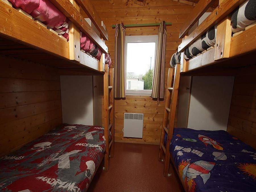 Camping l'Oasis Des Garrigues - Chalet 8 personas - Campanule 35m² - 3 habitaciones in Vogüé, Ardèche
