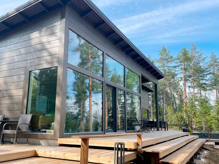 Ferienhaus für 5 Personen, mit Terrasse und Sauna - 1