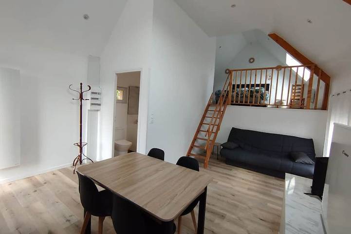 Maison de vacances pour 4 personnes, avec jardin