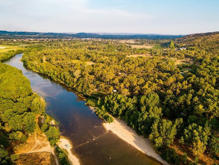 Camping La Sousta - Mobilheim 4 personen - Premium in Remoulins, Nimes und Umgebung
