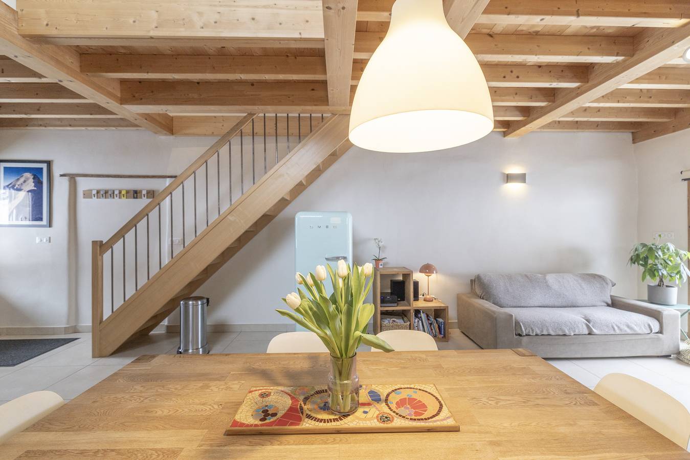 Ganze Wohnung, Ferienwohnung 'Gîte Dans Ferme D'Alpage' mit Bergblick, Privatem Garten und Wi-Fi in Nancy-sur-Cluses, Region Bonneville