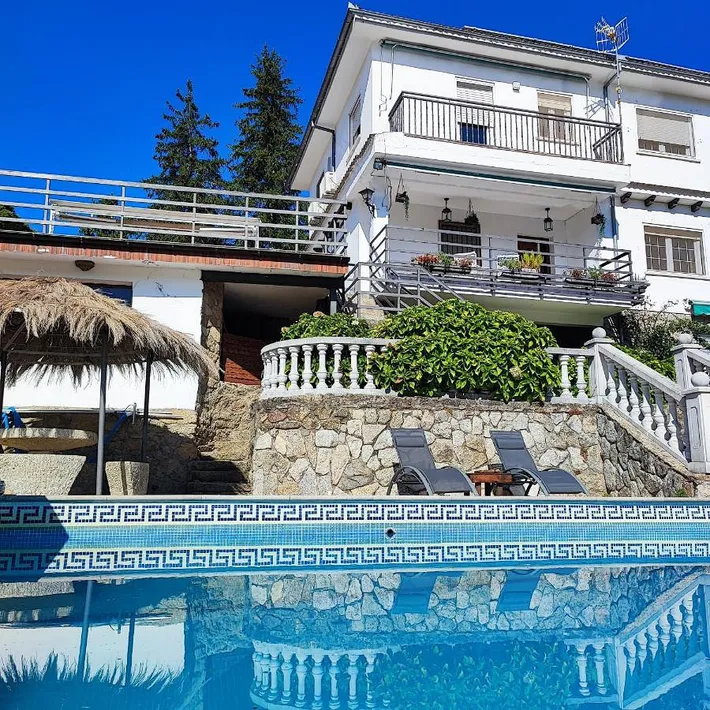 Maison de vacances pour 11 personnes, avec jardin ainsi que piscine et vue - 1