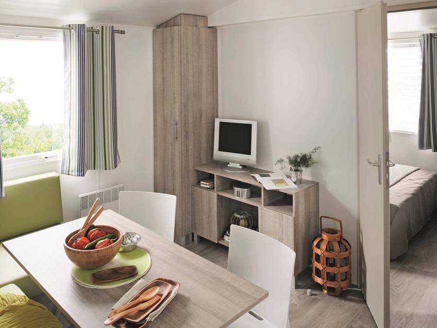 Camping Les Varennes - Mobilheim 4 personen - Azur 2 Zimmer in Le Bois-Plage-en-Ré, Ile de Re
