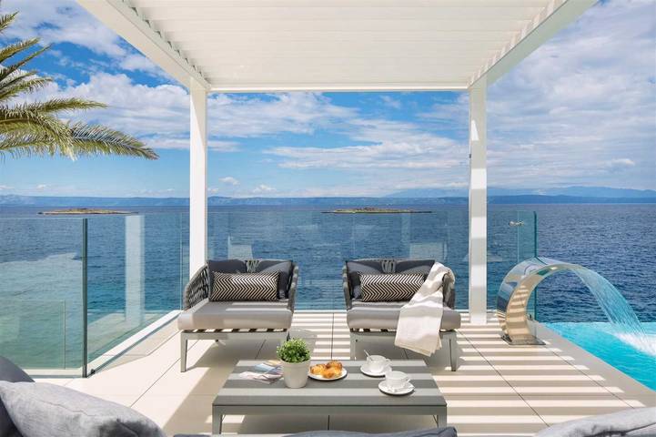 Villa per 8 persone con balcone in Blatta Croazia, Korcula