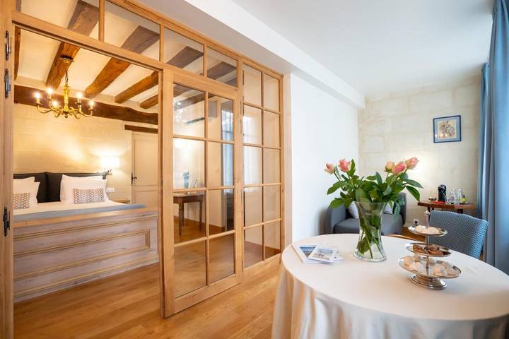 Chambre d’hôte pour 2 personnes, avec vue et jardin, animaux acceptés à Fontevraud-l'Abbaye - 2