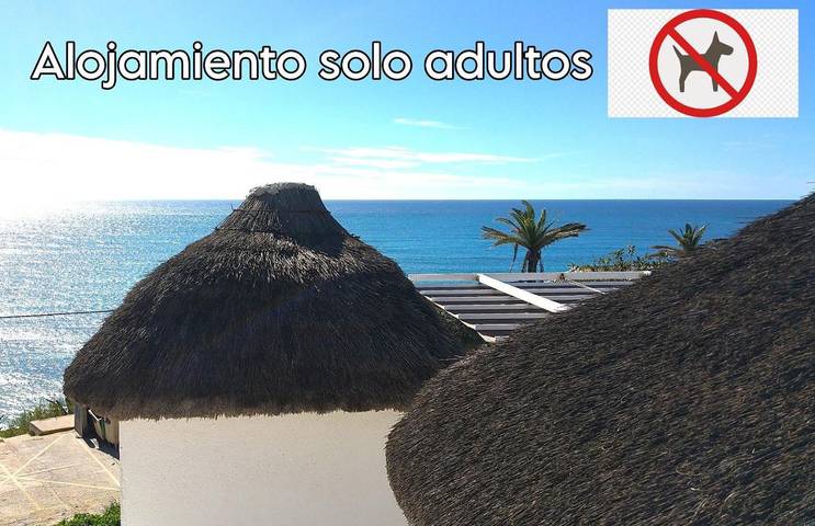 Bungalow para 2 personas, con jardín y vistas en Los Caños de Meca