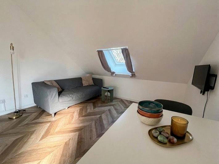 Appartement de vacances pour 2 personnes, avec Balcon ainsi que Jardin et Vue